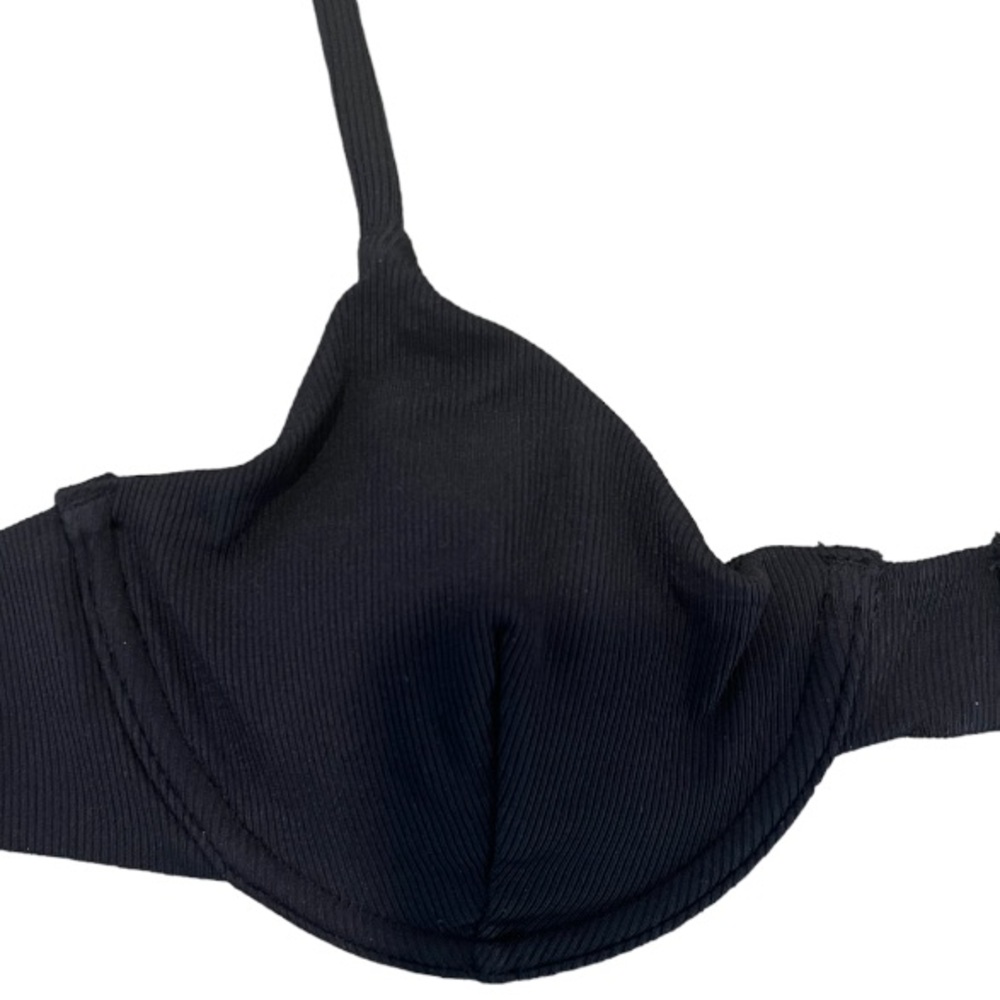 NWT Zaful Ribbed Bikini Top With Underwire. - Picture 5 of 5